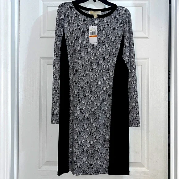 long sleeve tight green dress Modal Twist-Front Long-Sleeve Mini Dress in Sage Green